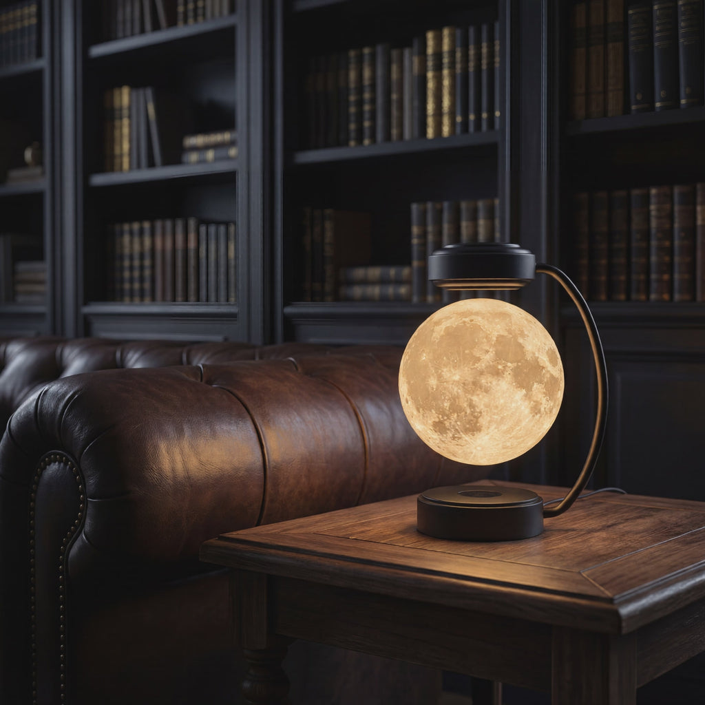 Lunar Gravity – Floating 3D Moon Lamp